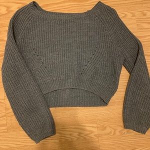Garage gary cropped sweater